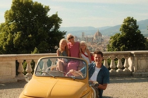 Fiat 500 elettrica vintage a Firenze - Tour privato della città