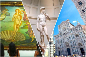 Florence : Visite à pied avec David, le Duomo et la Galerie des Offices