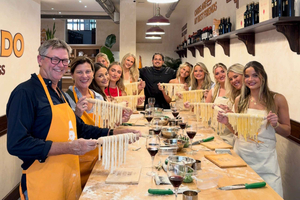 Florence : cours de pâtes fraîches faites à la main avec vin à volonté et dessert