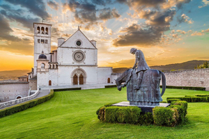 Von Florenz aus: Privater Tagesausflug nach Assisi und Cortona