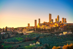 Fra Firenze: Semi-privat dyb vin Chianti San Gimignano