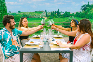 Au départ de Florence : Toscane, Sienne, San Gimignano et déjeuner dans un vignoble