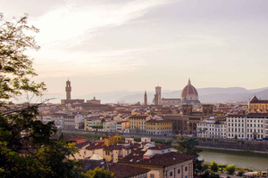 Z Livorno: Wycieczka do Florencji i Pizy minivanem