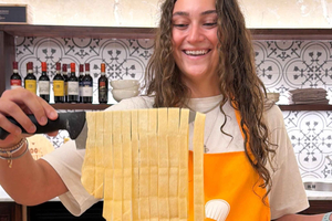 Florence : cours de cuisine sans gluten et vin à volonté