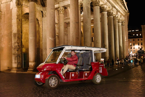 Visite en voiturette de golf : Florence de nuit en un éclair