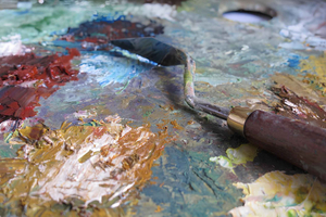 Cours de peinture au couteau à palette Florence