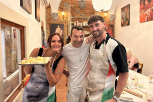 Firenze: lezione di pasta con vino illimitato solo per coppie