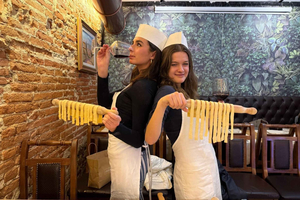 Florence : atelier pâtes et tiramisu avec vin à volonté