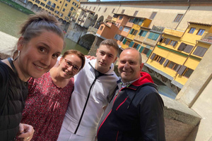 Visite à pied privée de Florence et de la basilique Santa Croce