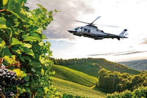San Gimignano: Helikoptervinresa i Chianti-regionen