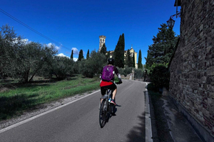 Florence : expérience à vélo dans les collines toscanes avec cartes