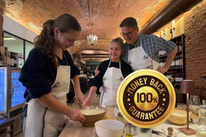 Vegetarian Cooking Class for Families with Wine and Drinks