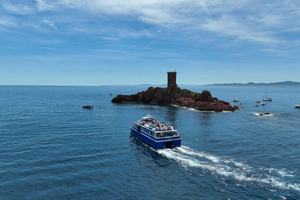 Agay: Passeio de barco pela costa nas Calanques de l'Estérel