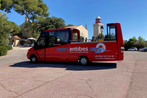 Antibes: 1 oder 2-tägige Hop-on Hop-off Sightseeing Bus Tour