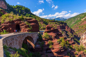 Fabulous Red Canyon und Entrevaux, Private Ganztagestour