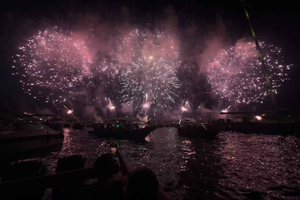 Fireworks and sunset Catamaran Cruise - Black Sail