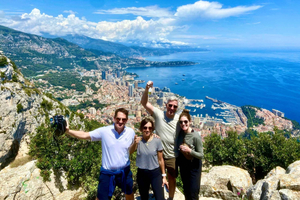 Côte d'Azur Grand tour panoramique en E-bike au départ de Nice