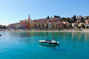 Menton: Boat rental with skipper