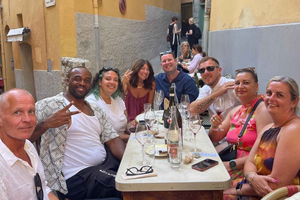 Nice: dold vintur, 3 viner, WSET-guide, provsmakningssnack
