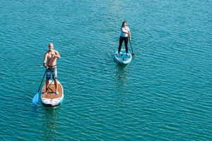 Paddeln durch die Geschichte: Geführte SUP-Tour durch die Bucht von Villefranche-sur-Mer