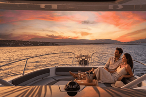 Privat motorbåt for å utforske Côte d'Azur og Lérins-øyene