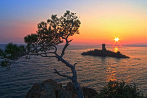 Saint-Raphaël: Sunset catamaran, snorkeling, underwater scooter & aperitif