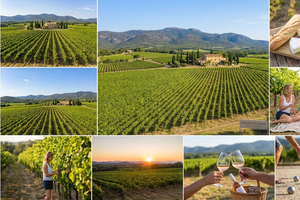 Provençalsk kombinasjon av vinsmaking og piknik i Saint-Tropez
