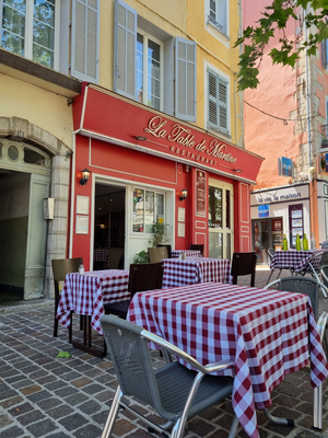 La table de Martine