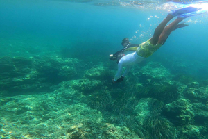 Nicea, Cap d'Ail: Wycieczka snorkelingowa skuterem morskim