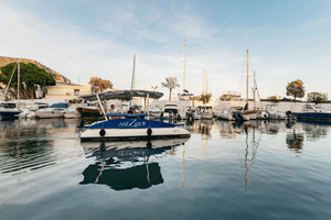 Nizza: Private Sunset Tour auf einem solarbetriebenen Boot