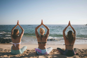 Morning Beach Yoga Class in Corralejo