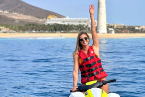 Morro Jable: Guided Jet Ski Safari (without license)