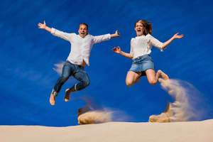Photo shoot in Fuerteventura (south) with a professional photographer for special holiday moments