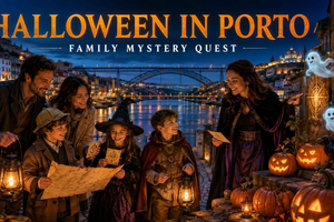 Porto : quête mystère familiale d'Halloween avec guide