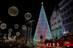 Vigo: tour a piedi delle luci di Natale