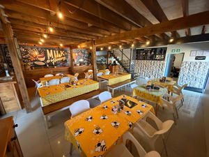 Milk & Honey Coffee Co. And Upstairs entertainment Lounge George.