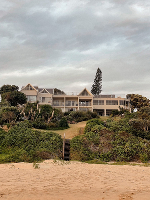The Pink Lodge on the Beach