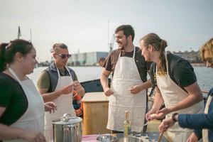 Gdańsk : croisière dans le chantier naval et le port avec dégustation de pierogi