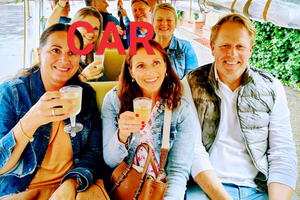 Gdansk: Unlimited Wine Tour by Eco Buggy Golf Cart