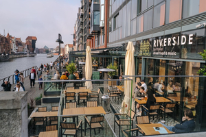 Riverside Dym i Ogień . Restauracja Gdańsk