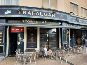 The Trafalgar Sports bar