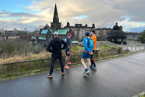 Glasgow: Guided Running Tour
