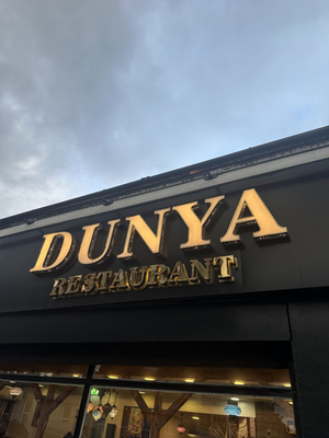 Dunya Restaurant Glasgow