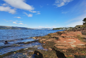 Inverkip Bay Beach