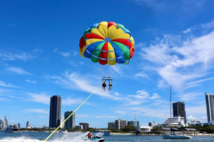 90 minuten parasailing