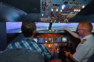 Adelaide: Fighter Jet or Boeing 737 Flight Simulator
