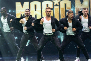 espetáculo de cabaré Magic Men
