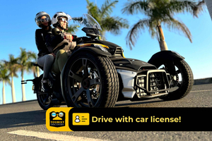 Can-am Ryker moto / buggy / quad Tour: Coast (Maspalomas)