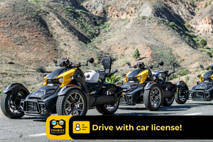 Gran Canaria: Can-Am Ryker 3-Wheel Motorcycle / Buggy / Quad