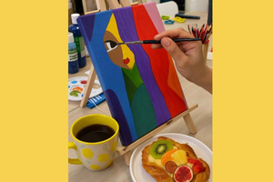 Las Palmas: Art and Brunch Painting Experience